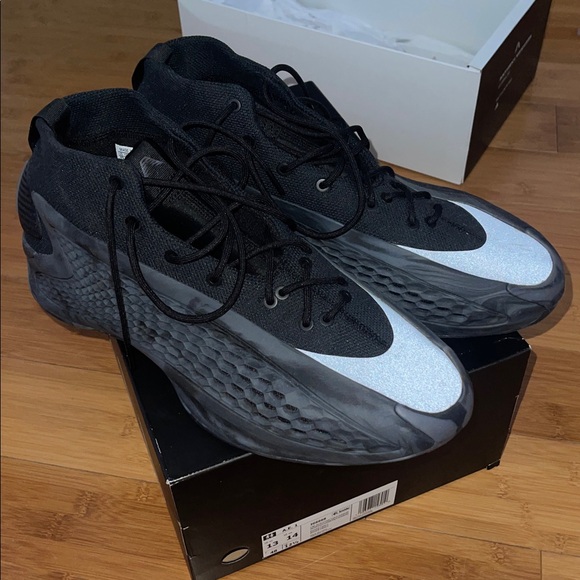 Adidas AE 1 Black Trainers - Picture 1 of 15